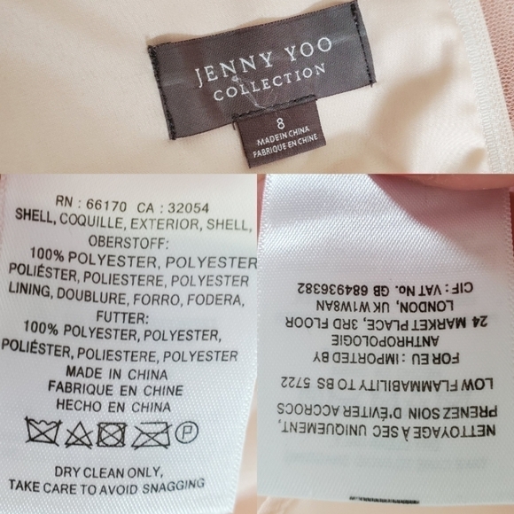 Jenny Yoo Blush Wedding Dress - Picture 15 of 15